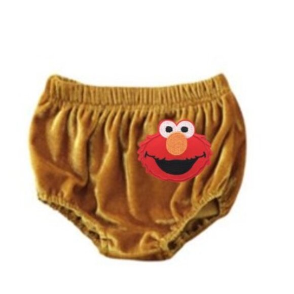 Elmo Outfit Clothes Dress Sesame Street Diaper Cover First Birthday - Picture 4 of 4